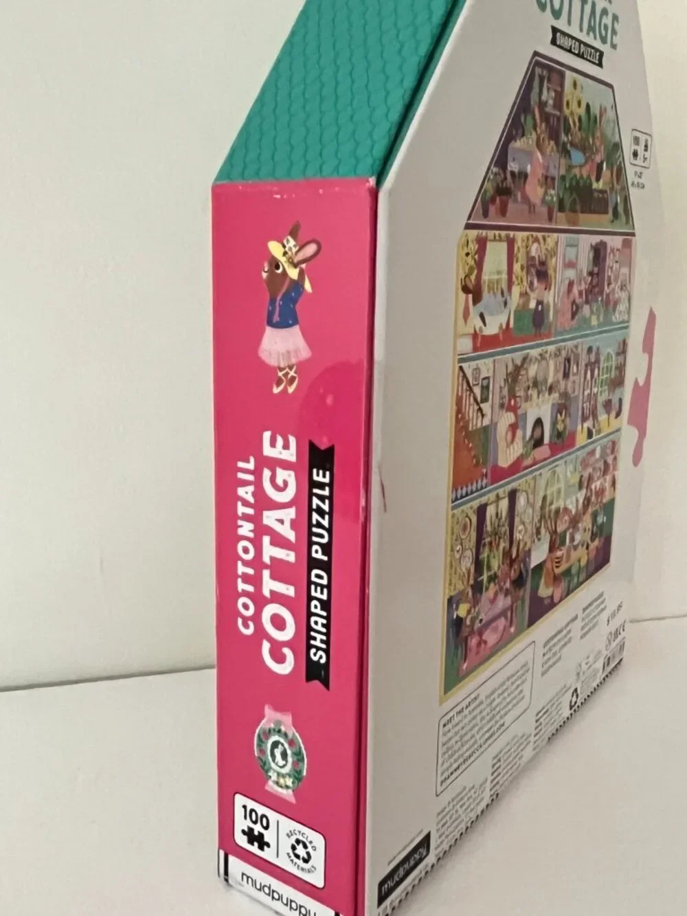 Puzzle 100 Pieces Cottontail Cottage
